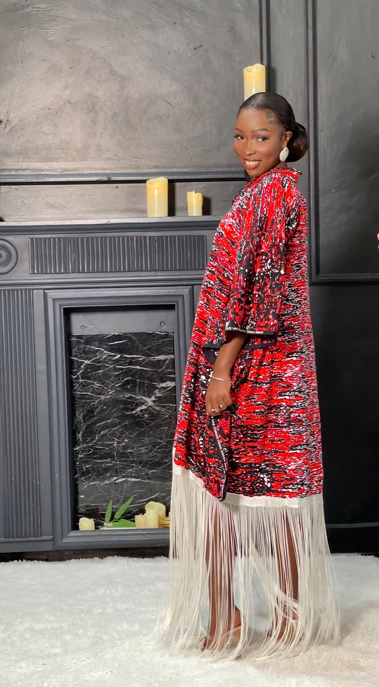 Afro Chic tassel dress
